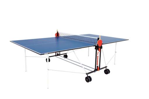 Всепогодный теннисный стол Donic Outdoor Roller Fun синий Всепогодный теннисный стол Donic Outdoor Roller Fun синий